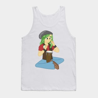 Sandalwood Drumming Tank Top